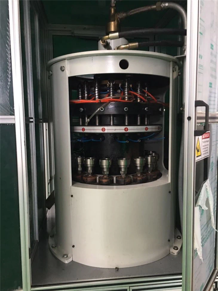 Plastic cap compression molding machine for water lids2